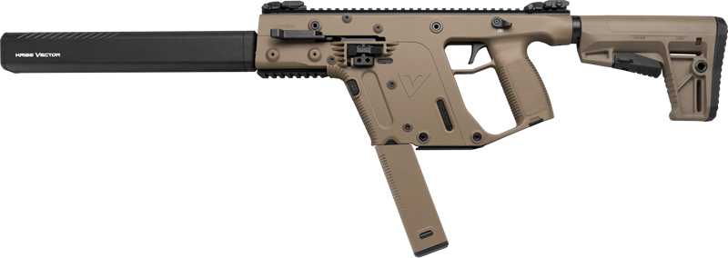 KRISS VECTOR CRB G2 10MM 16″ – 33RD M4 STOCK FDE