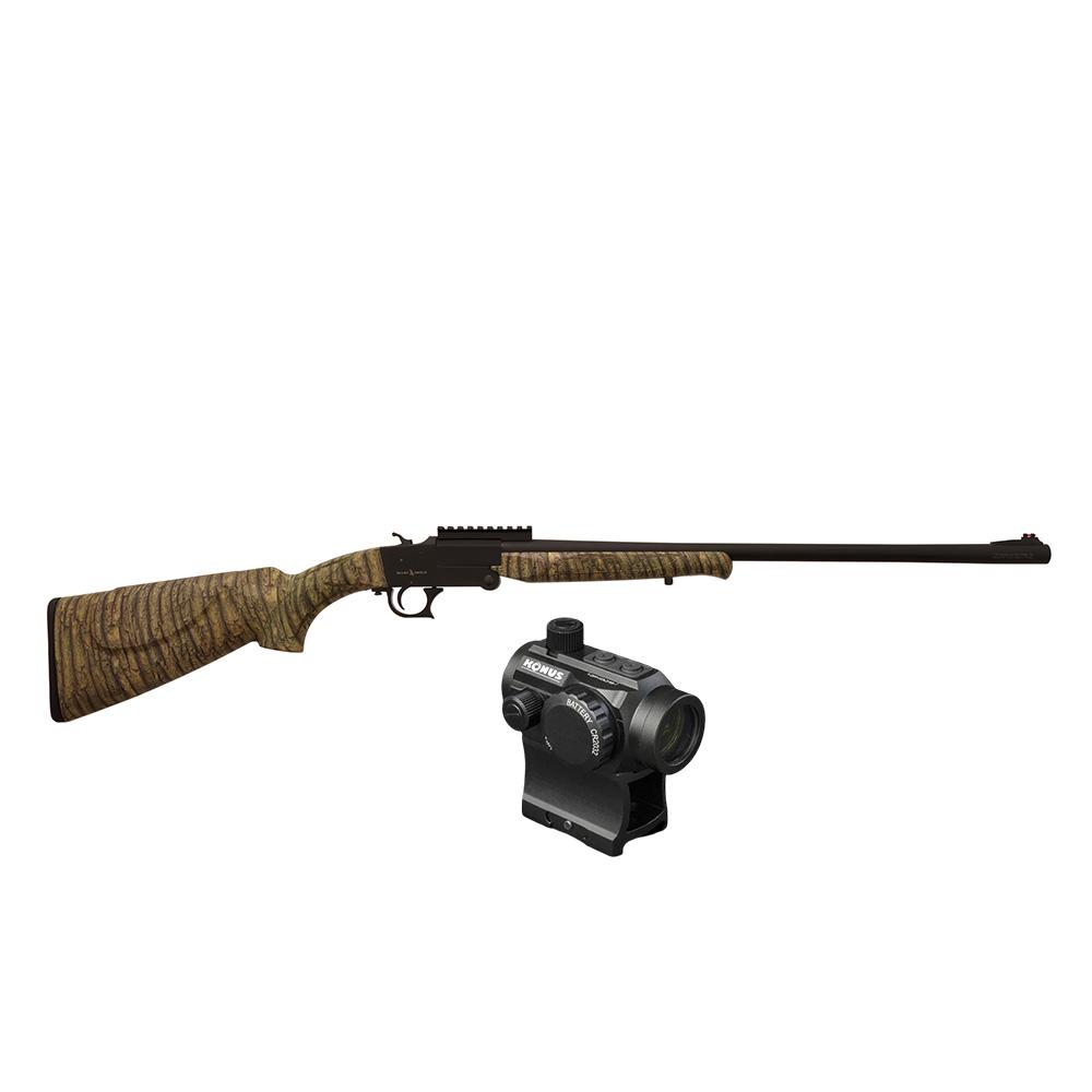 TR Imports Sidekick w/Konus Nuclear Red Dot Shotgun Package 20ga 3″ Chamber 24″ Barrel Compact Camo Stock 3 Choke Tubes (ICMF)