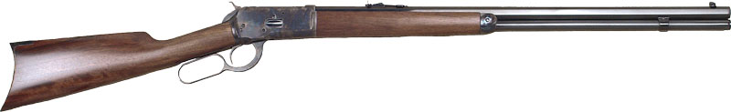 CIMARRON 1892 45LC 24″ OCT. – CASE COLORED/BLUED WALNUT