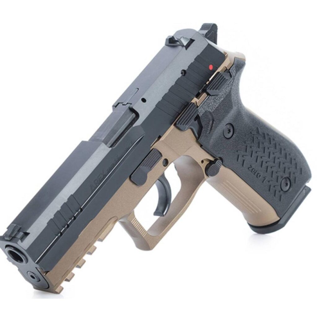 Arex Zero 1S Handgun 9mm Luger 17rd Magazines(2) 4.25″ Barrel FDE