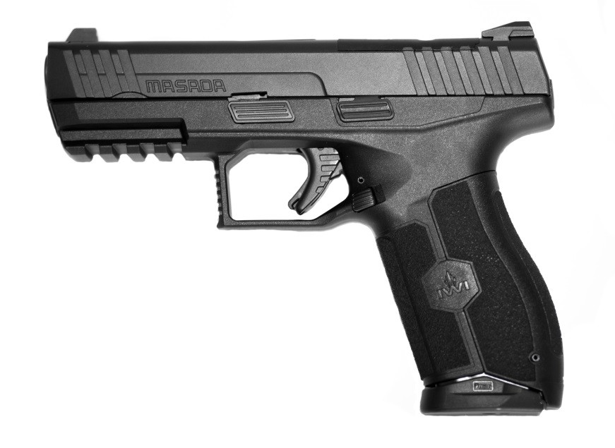 IWI MASADA 9MM 4” BLK NS 17
