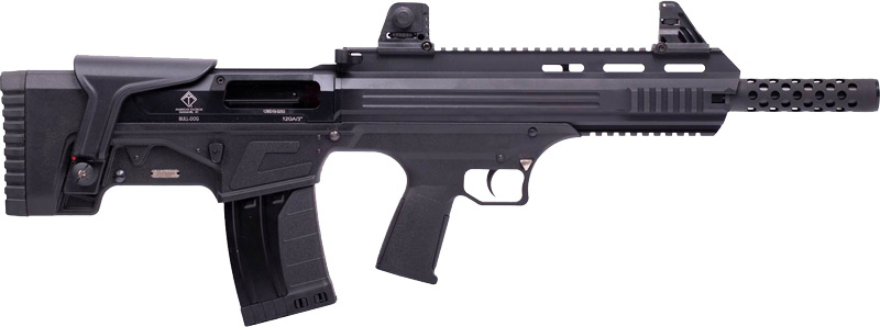 ATI BULLDOG BULLPUP 12GA 3″ – 18.5″ 5RD BLACK/BLACK