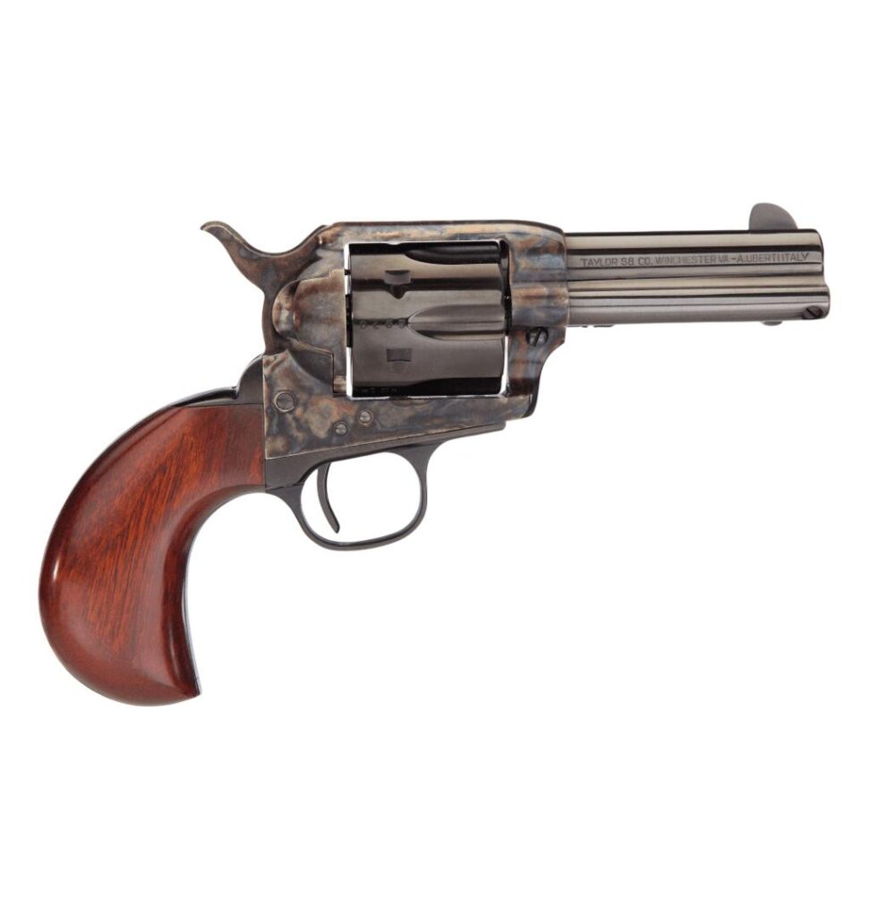 Taylors & Company 1873 Cattleman Handgun .45 Colt 6rd Capacity 3.5″ Blued Barrel Case Hardened Frame Wood Grip