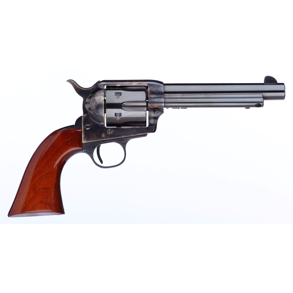 Taylors & Company Gunfighter Handgun .45 Colt 6rd Capacity 5.5″ Barrel Black with Walnut Tuned