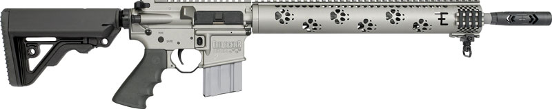 RRA LAR15 PREDATOR2 223 WYLDE – 6 POS STK 16″ BBL GUNMETAL GRY