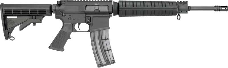RRA LAR-22 MID A4 ALUM 22LR – 6 POS STK 16″ BBL BLACK