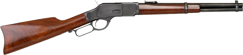 CIMARRON 1873 TRAPPER RIFLE – 357/38SP 16″ BLUED WALNUT