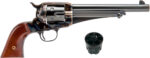 CIMARRON 1875 OUTLAW 45LC/ACP – 2-CYL. FS 7.5″ CC/BLUED WOOD - View 1