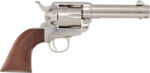 CIMARRON PISTOLERO 9MM – FS 4.75″ NICKEL/WALNUT - View 1