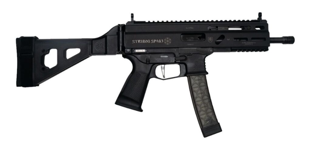 GRAND POWER STRIBOG SP9A3 9MM 8IN 30RD SBT BRACE