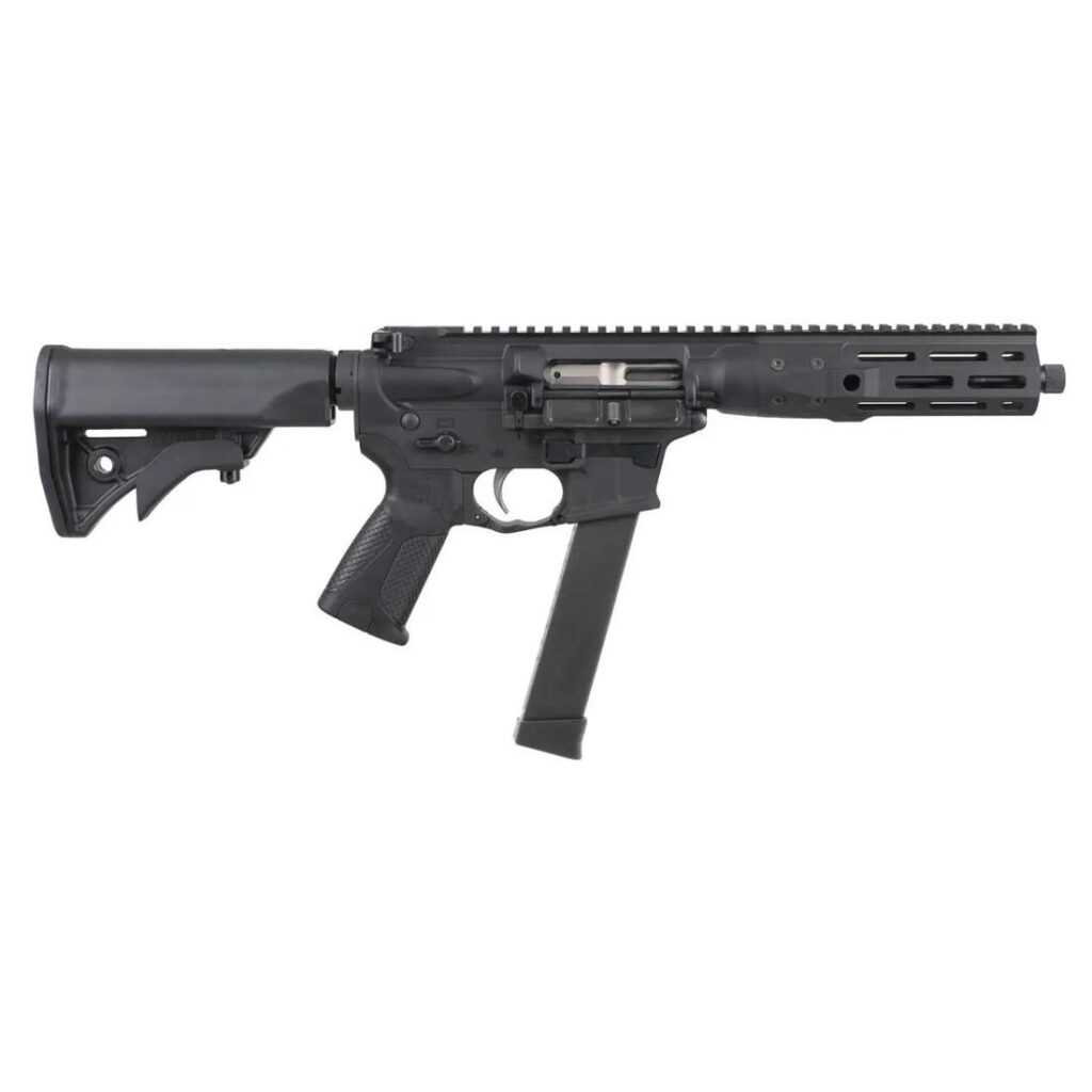 LWRC IC-9 SBR 9mm Luger 27rd Magazine 8.5″ Barrel Black **NFA Item**