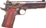 STAND MANU 1911 45 ACP CASE – COLORED #1 ENGRAVING - View 1