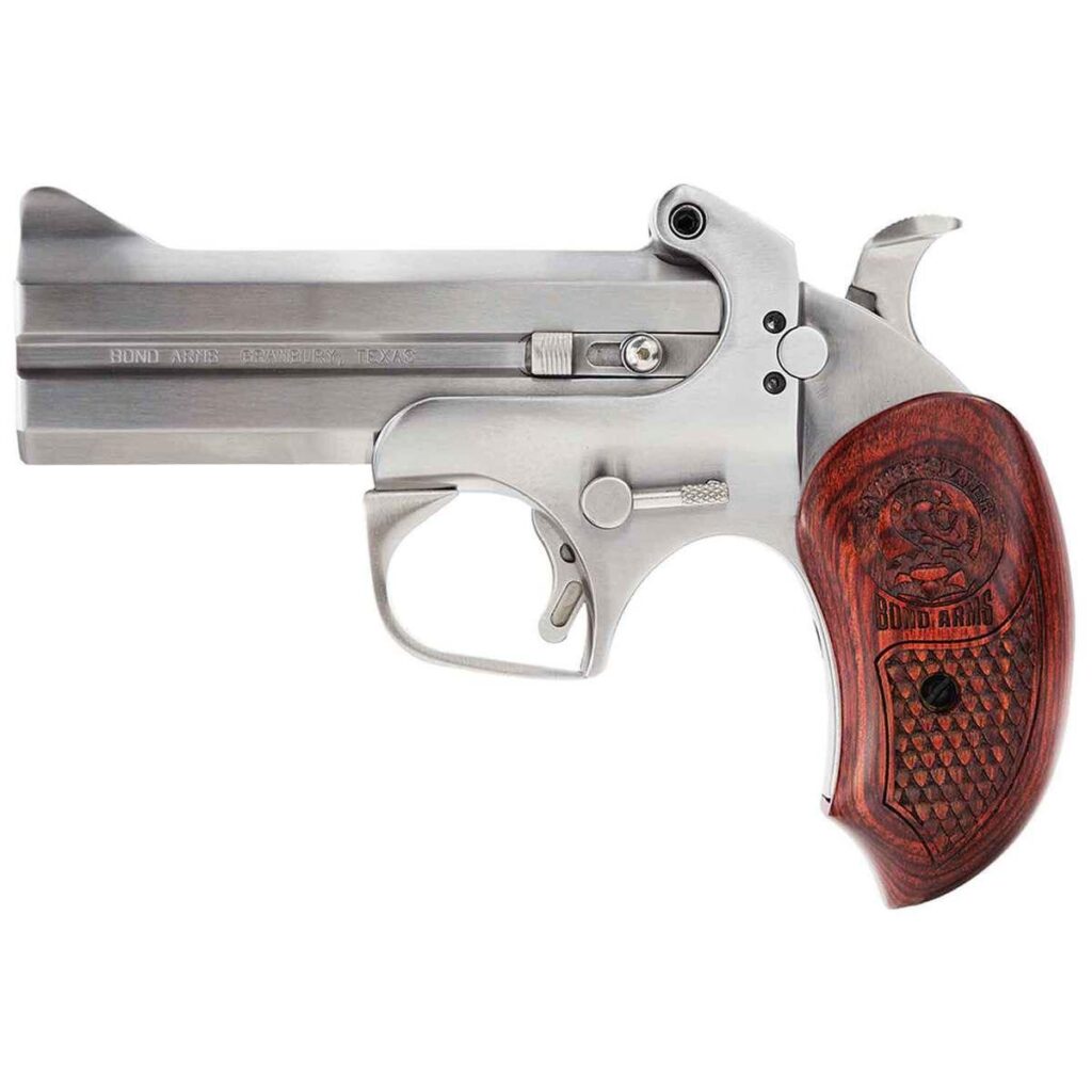 Bond Arms Snake Slayer IV Derringer .357 Mag/.38 Spl 2rd Capacity 4.25″ Barrel Rosewood Grip