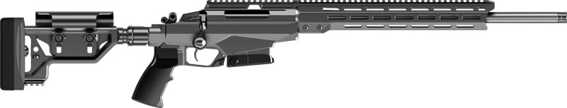 TIKKA T3X TAC A-1 6.5CM – 24″HB THREADED 10RD CHASSIS