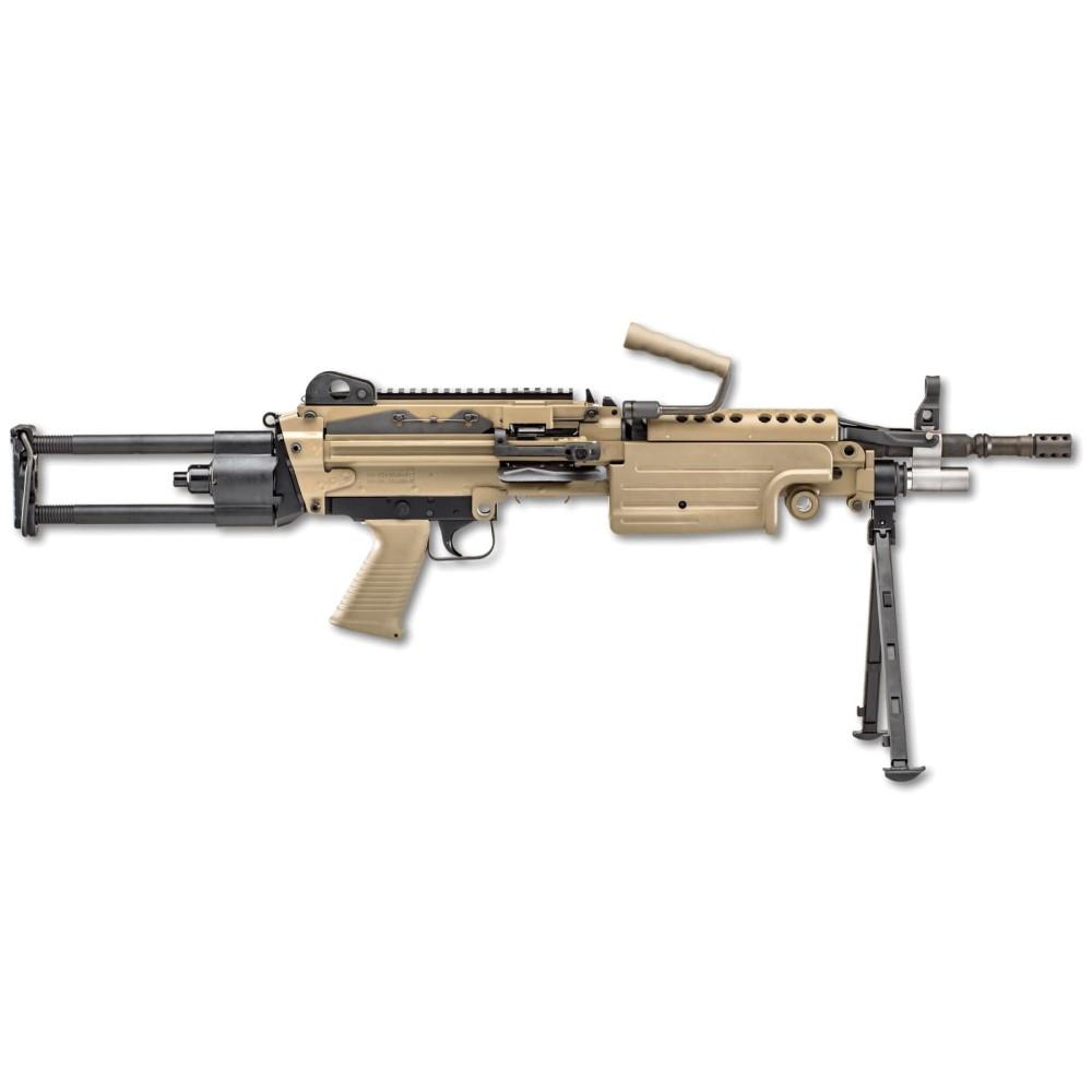 FN M249S PARA Rifle 5.56x45mm 30rd Magazine 16.1″ Barrel FDE