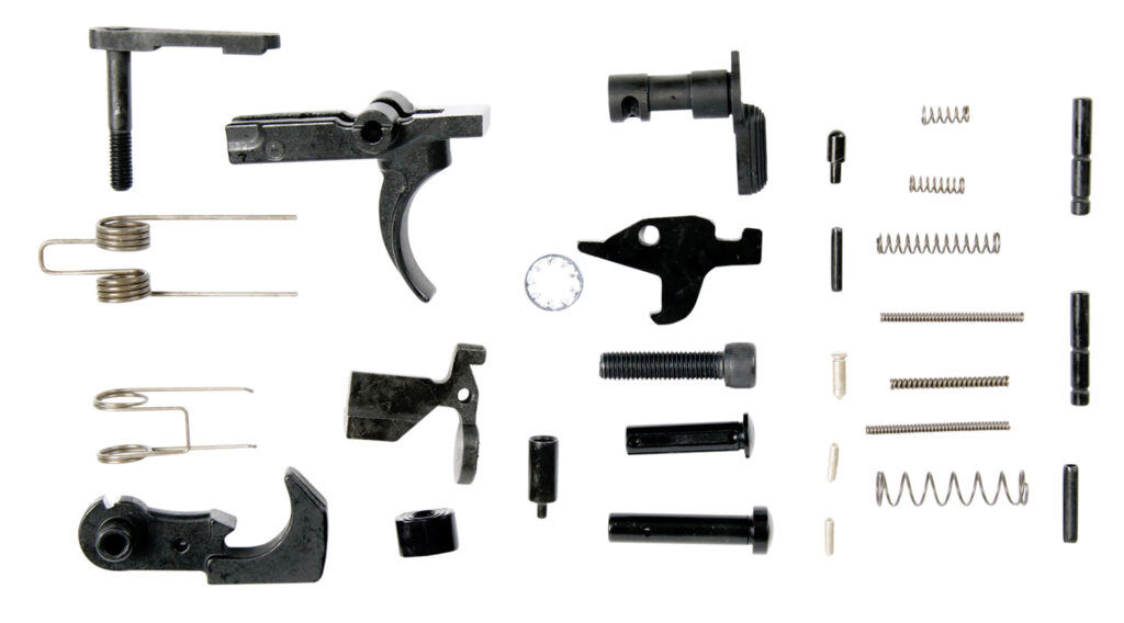 LBE Unlimited AR15LPK Lower Parts Kit  AR-15 Black