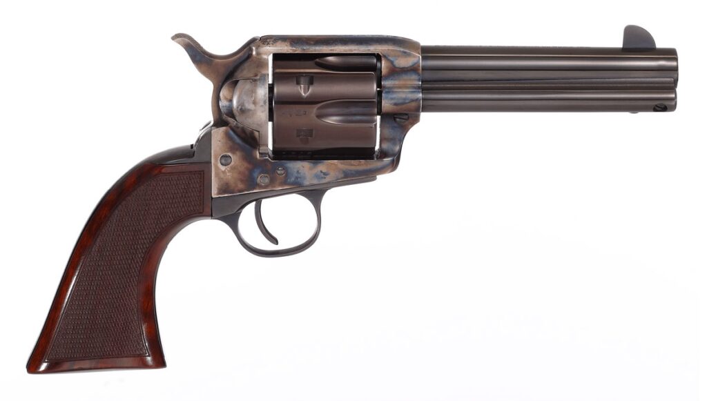 TAYLOR’S & COMPANY GUNFIGHTER 45LC BL/WD 4.75″