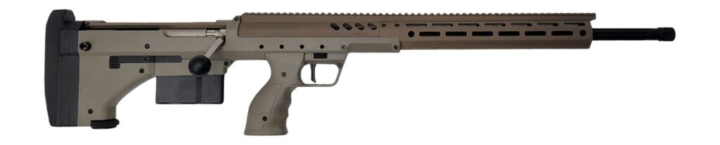 Desert Tech SRSRFMD26RFF SRS M2 6.5 Creedmoor 6+1 26″ Black Threaded Barrel, Flat Dark Earth Anodized Aluminum Receiver w/Picatinny Rail, M-LOK & Area 419 ARCA Lock Rail Handguard, Flat Dark Earth Cha
