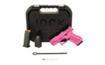 GLOCK 43X 9MM 10RD BUBBLE GUM BW - View 1