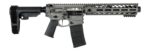 Nemo Arms BL-300-8P Battle-Light  300 Blackout 30+1 8" Black Threaded Barrel, Tungsten Anodized Aluminum Receiver w/Picatinny Rail, M-LOK Handguard, Black Polymer SB Tactical SBA3 Brace, Magpul MOE Gr