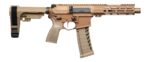 CMMG 22A5B28-BRZ MK4 22LR 4.5 MLTBRNZ (1OF2)