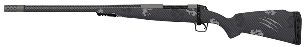 Fierce Firearms ROG7PRC22GPLH Carbon Rogue Full Size 7mm PRC 3+1 22″ Carbon Fiber Threaded Barrel, Glacier Cerakote Steel Drilled & Tapped Receiver, Phantom Camo Fixed Carbon Fiber Stock, Left Hand
