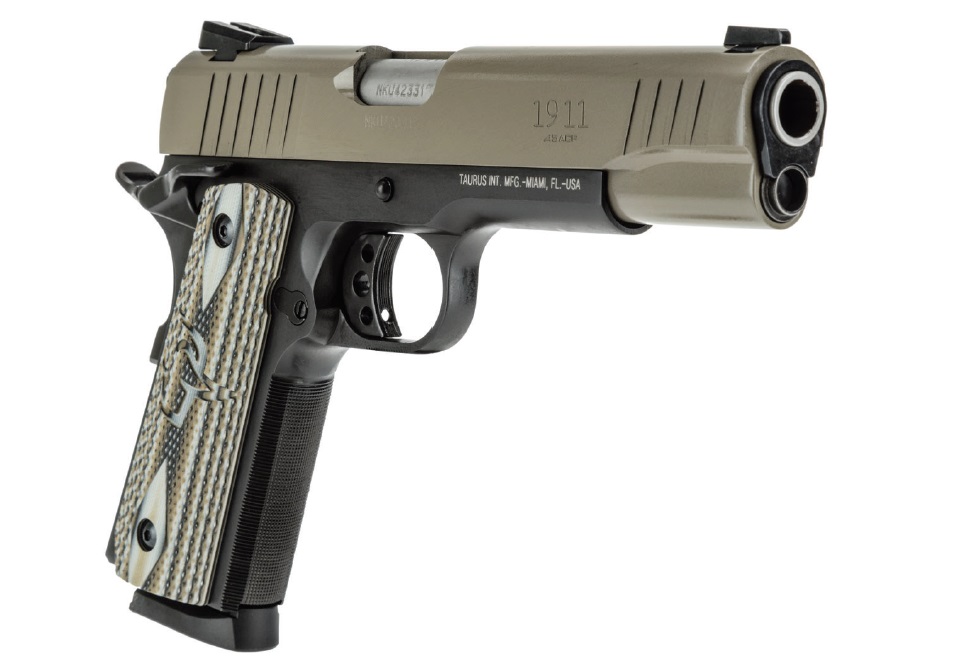 TAURUS 1911FS 45ACP SAND 5″ 8+1 AS