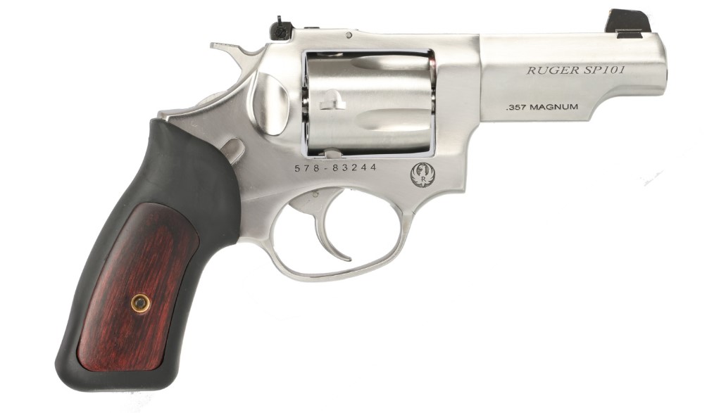 RUGER SP101 357MAG 3″ STAINLESS ADJ