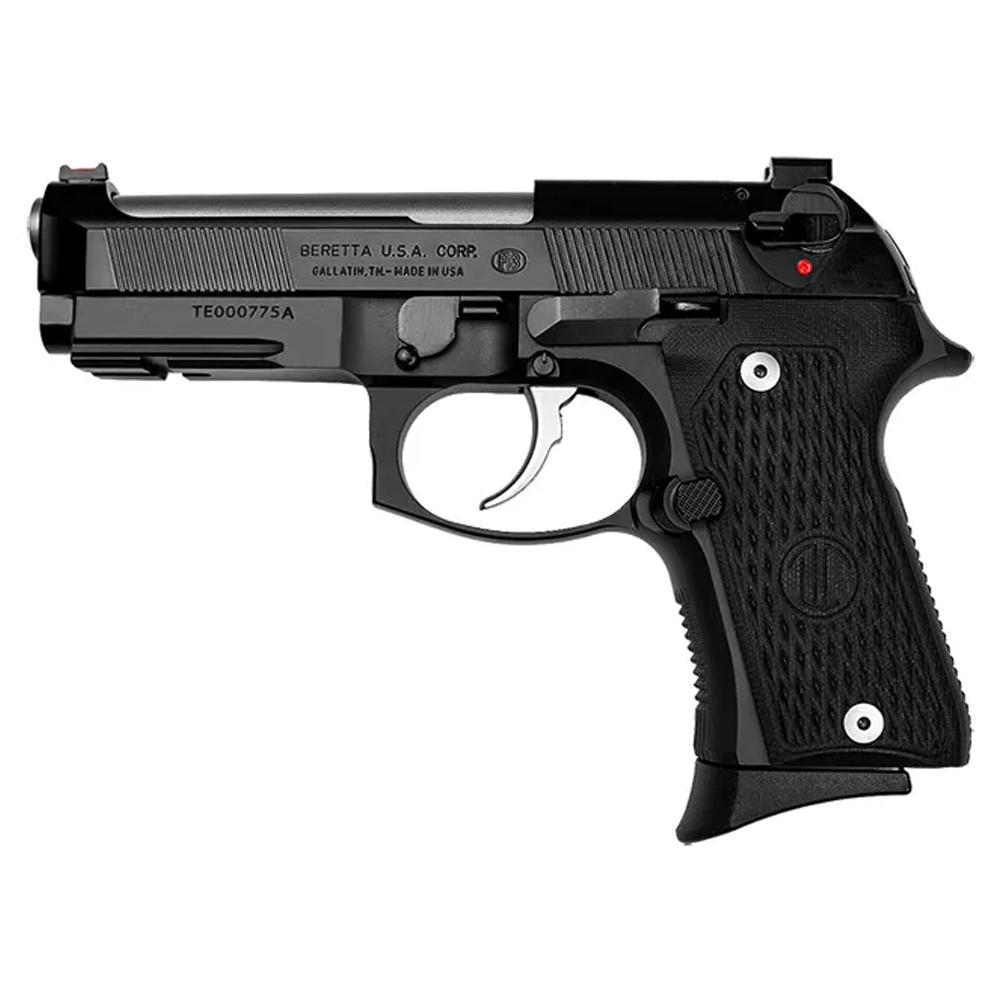Beretta 92G Elite LTT Compact Handgun 9mm Handgun 15/rd Magazines (3) 4.25″ Barrel Black Fiber Optic Sights