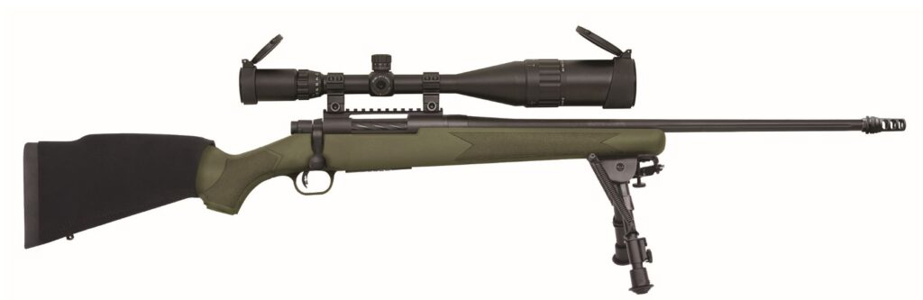 MOSSBERG PATRIOT 300WIN BL/ODG 24″ SCPE