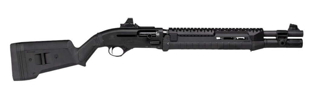Langdon Tactical Tech LTT1301HZFRMBLK Beretta 1301  3″ 7+1 18.50″ Black Oxide Heat Shield Barrel, Black Aluminum Receiver, Black Magpul Polymer Stock, Modified Magpul Zhukov Forend