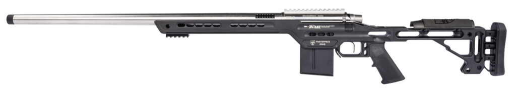 MasterPiece Arms 65PRCPMR PMR  6.5 PRC 26″ 10+1 Black Cerakote Black Cerakote Aluminum Chassis with Adjustable Cheek Stock Black A2 Grip Right Hand