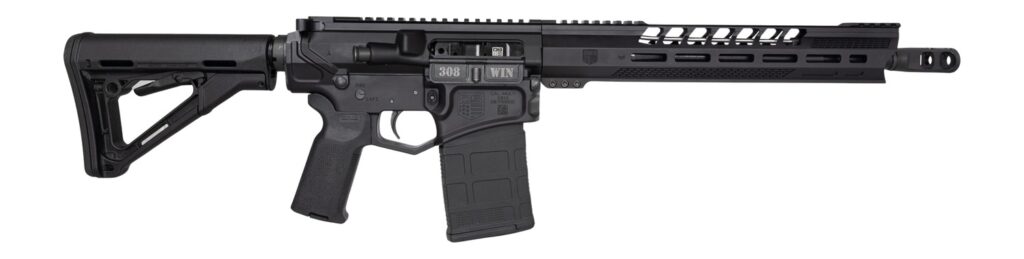 Diamondback DB2430C001 DB10 SBR 308 Win 20+1 13.50″ Black Nitride Threaded Barrel, Black Anodized Aluminum Receiver w/Picatinny Rail, M-LOK Handguard, Magpul Black Polymer Furniture