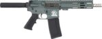 GLFA AR15 PISTOL 223 WYLDE - 7.5" SS. BBL. CHARCOAL GREEN