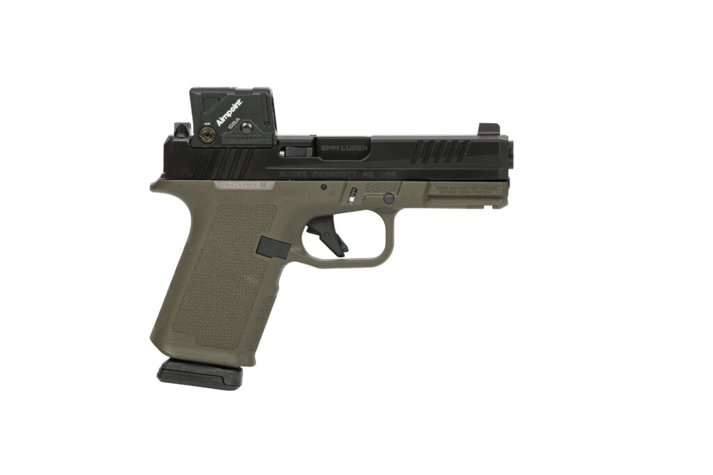 RUGER RXM 9MM BLK/ODG 15+1 4″ COA