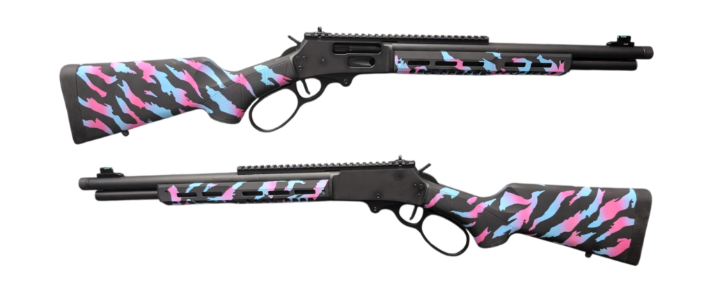 SMITH & WESSON 1854 STEALTH HUNTER MIAMI TIGER STRIPE 30/30 WIN 16.5″ 5+1RD