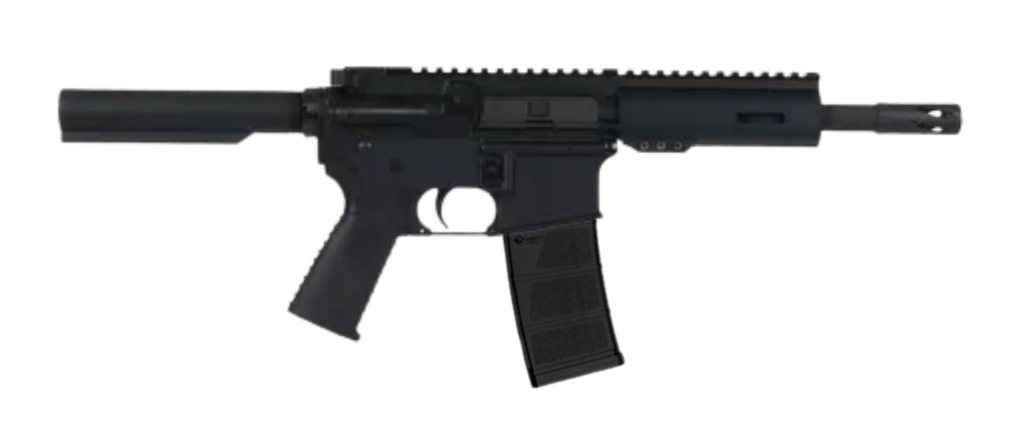 BEAR CREEK ARSENAL 5.56 NATO PISTOL 7.5″ BARREL W/ MLOK RAIL 1-30RD MAG ADJSTBLE TUBE