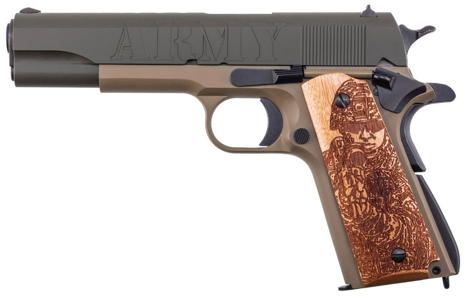 AUTO ORDNANCE 1911A1 ARMY COMMEMORATIVE PACKED SOLD AS USED 1911BKOC15USED