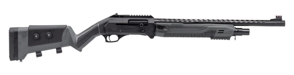 PANZER ARMS FS1 PRO 12G 3″ SHOTGUN 20″ FOLDING, BLK/GRAY, MOBILE CHOKE, 5RD