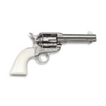 EMF Great Western II US Grant Revolver 45 Colt 6rd Capacity 4.75"  Barrel Ultra Ivory (Poly) Grips