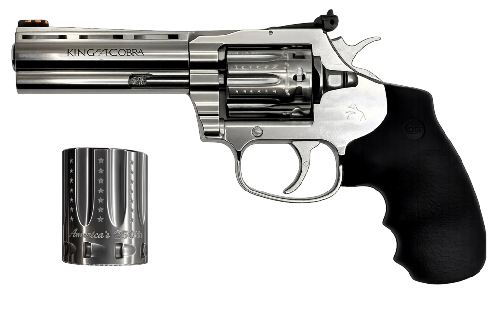 COLT KING COBRA TARGET 250TH CYLINDER 22LR 4.25IN BARREL KCOBRA22-SP4RFO250TH