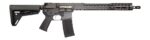 Black Rain Ordnance SSP300BLKSMK SSP  300 Blackout 30+1 16" Black Nitride Threaded Barrel, Smoke Cerakote Aluminum Receiver w/Picatinny Rail, Magpul MOE SL Black Polymer Stock, Black Magpul Grip