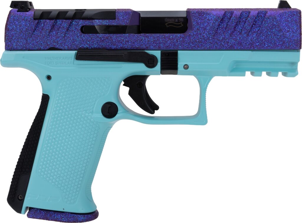 Walther Arms  PDP F-Series Sports South Exclusive 9mm Luger 4″ Polygonal Rifled Barrel, Optic Ready/Serrated Slide Polymer Frame w/Picatinny Rail