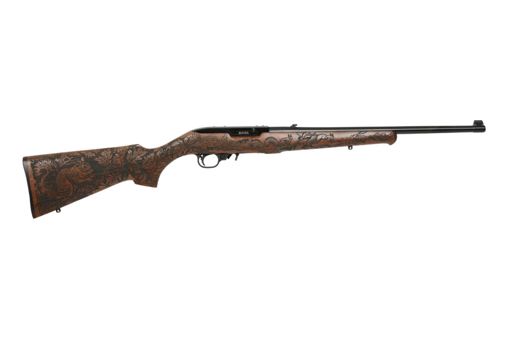 RUGER 10/22 SQUIRREL 22LR BL/WD 18.5