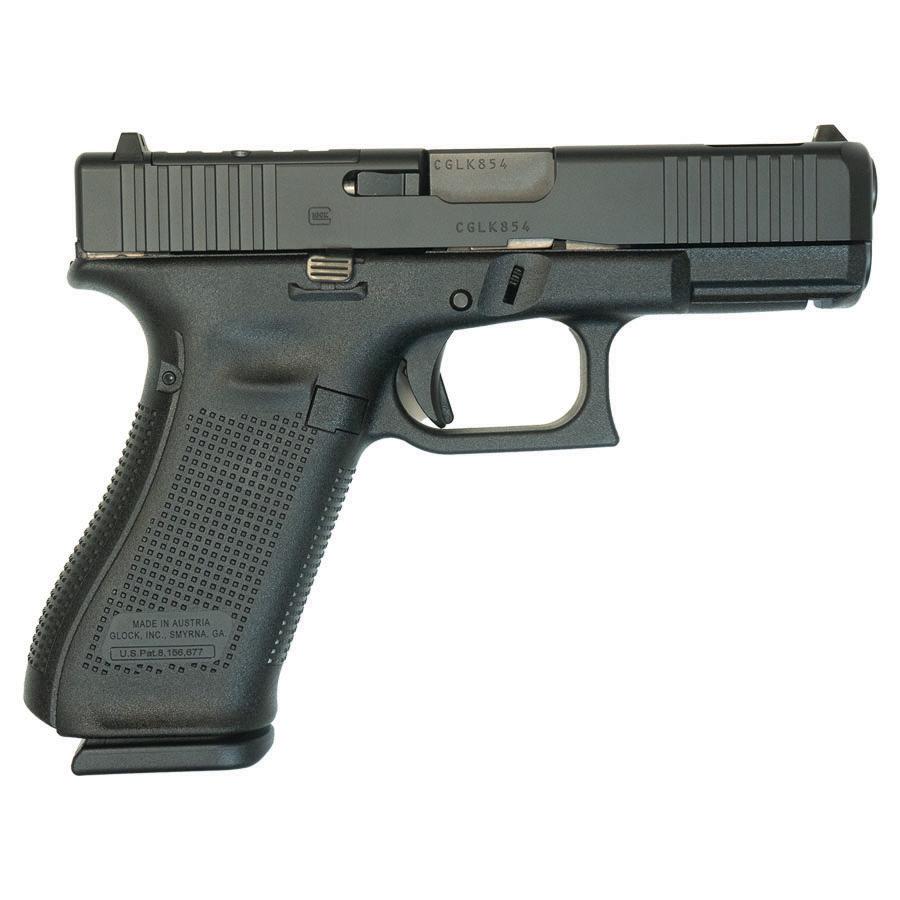 Glock V-Series Optic Ready Model 45 Handgun 9mm Luger 17rd Magazines (3) 3.7″ Ported Barrel Black Cerakote Austria