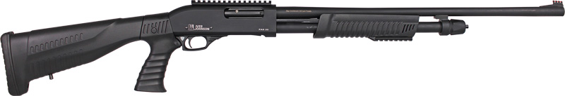 IVER JOHNSON PUMP 20GA 3″ – 24″ PISTOL GRIP BLACK SYNTH.