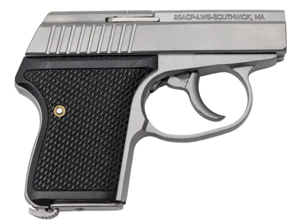 SEECAMP LWS-25 25 ACP 2IN BARREL MATTE SS  BLACK GRIPS   LWS-25-MATTE
