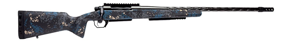 Horizon Firearms HRF-VP2-300W-22R Vandal Prime 2 300 Win 22″ Black Chrome Chevron Fluted Threaded Barrel, Black Chrome Steel Receiver w/Picatinny Rail, Arca Rail Forend, Cobalt Basin Iota BKH Carbon F