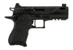 Oa Defense  2311 Pro Compact Frame 9mm Luger 15+1 4.25" DLC Black Steel Optic Ready/Serrated Slide, Black Aluminum Frame w/Picatinny Rail, Black Polymer Grip, Ambidextrous