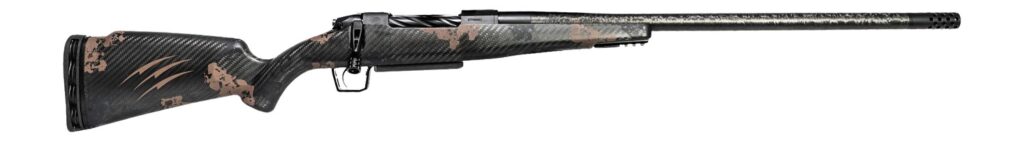 Fierce Firearms ROGSCX7PRC22BT Carbon Rogue XP 7mm PRC 3+1 22″ Carbon Fiber Match Grade Threaded Barrel, Black Cerakote Steel Drilled & Tapped Receiver, BiPod Rail Forend, Trophy Camo Fixed Carbon Fib
